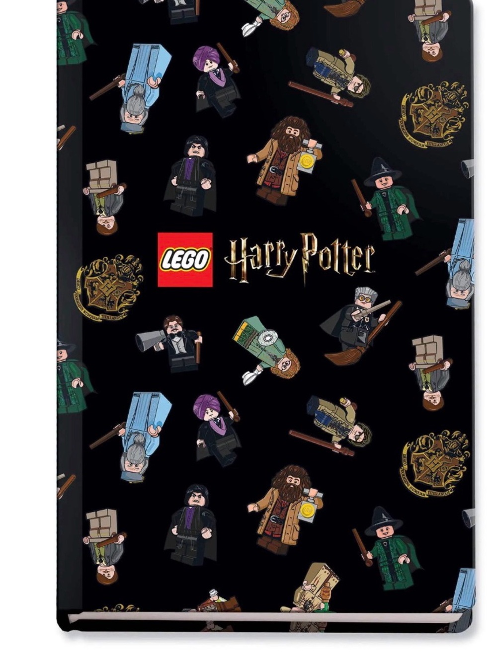 Warner Bros. LEGO Harry Potter Black Costume Cover with Multicolor Minifigures